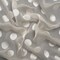 1 Yard Cream Burnout Satin Polka Dots Silk Viscose Georgette Fabric Arctic Wolf 53 Inch Width